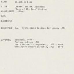 Nominating Committee