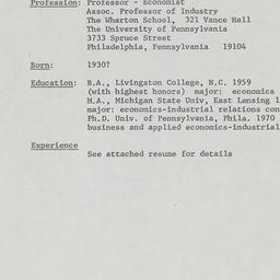 Nominating Committee