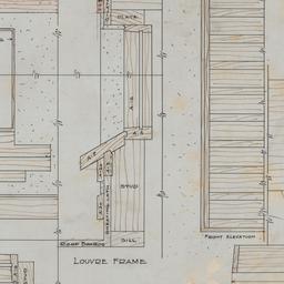 Louver frame details