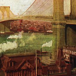 Brooklyn Bridge, New York.