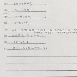 Western questionnaire, answ...