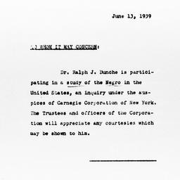 Letter from Carnegie Corpor...