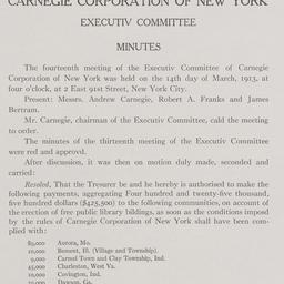Executive Committee Meeting...