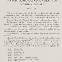 Executive Committee Meeting...