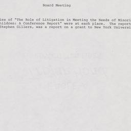 Board of Trustees