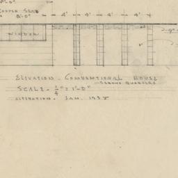 Service quarters exterior e...