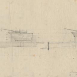 Side elevations, cross section