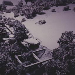 Model, aerial view.