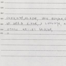 Western questionnaire, answ...