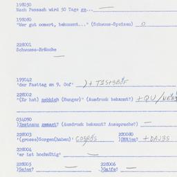 Western questionnaire, answ...