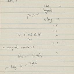 Eastern questionnaire, blue...