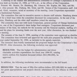 Board of Trustees - Sent to...