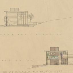Section, elevation