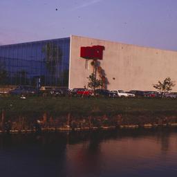 Exterior view, building see...