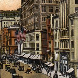 Fifth Ave. Showing Saks Dep...