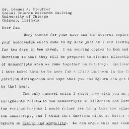 Letter from Charles Dollard...