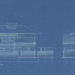 North, west elevations