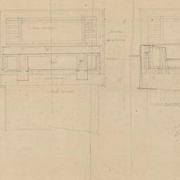 Flower box elevations, sect...