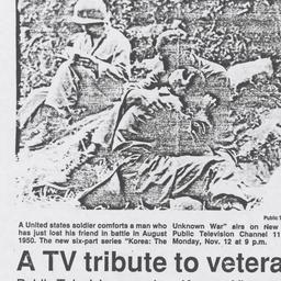 A TV tribute to veterans: p...