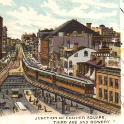 Junction of Cooper Square, ...