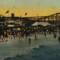 Beach Scene at Sea Side, Ro...