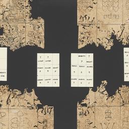 Sheet of 30 playing cards c...