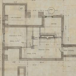 Gate lodge basement plan