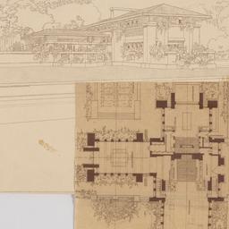 Exterior view, first floor ...