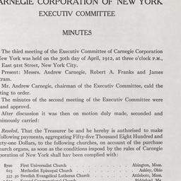 Executive Committee Meeting