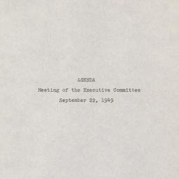 Executive Committee Meeting