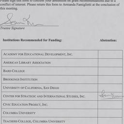 Board of Trustees - Meeting...