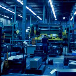 Interior view, manufacturin...