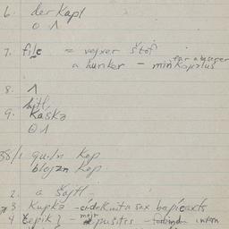 Eastern questionnaire, blue...