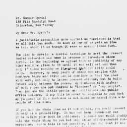 Letter from Jessie Daniel A...