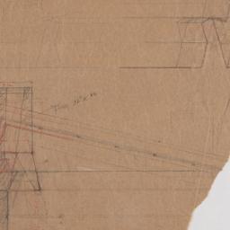 Office fireplace plan, section