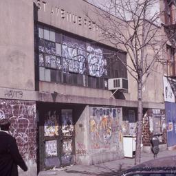 Exterior view, First Avenue...