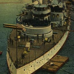 Battleship in Navy Yard, Br...