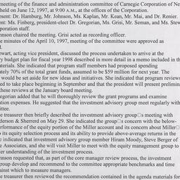 Finance and Administration ...