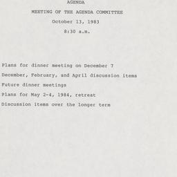 Agenda Committee