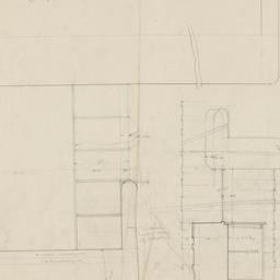Living room parapet sections