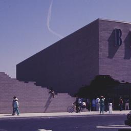 Exterior view, detail of co...