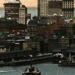 Tall Buildings Lower New York.