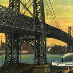 Williamsburg Bridge, New York.