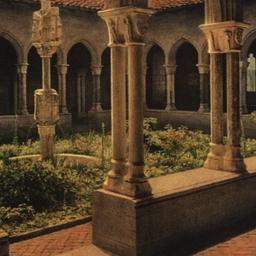The Trie Cloister Arcades a...