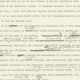 Draft of Speech by Presiden...