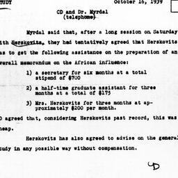 Memorandum from Charles Dol...