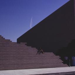 Exterior view, detail of co...