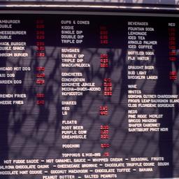 Menu.