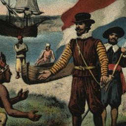 Henry Hudson Taking Possess...