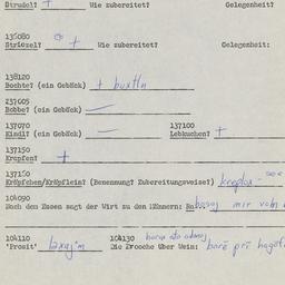 Western questionnaire, answ...